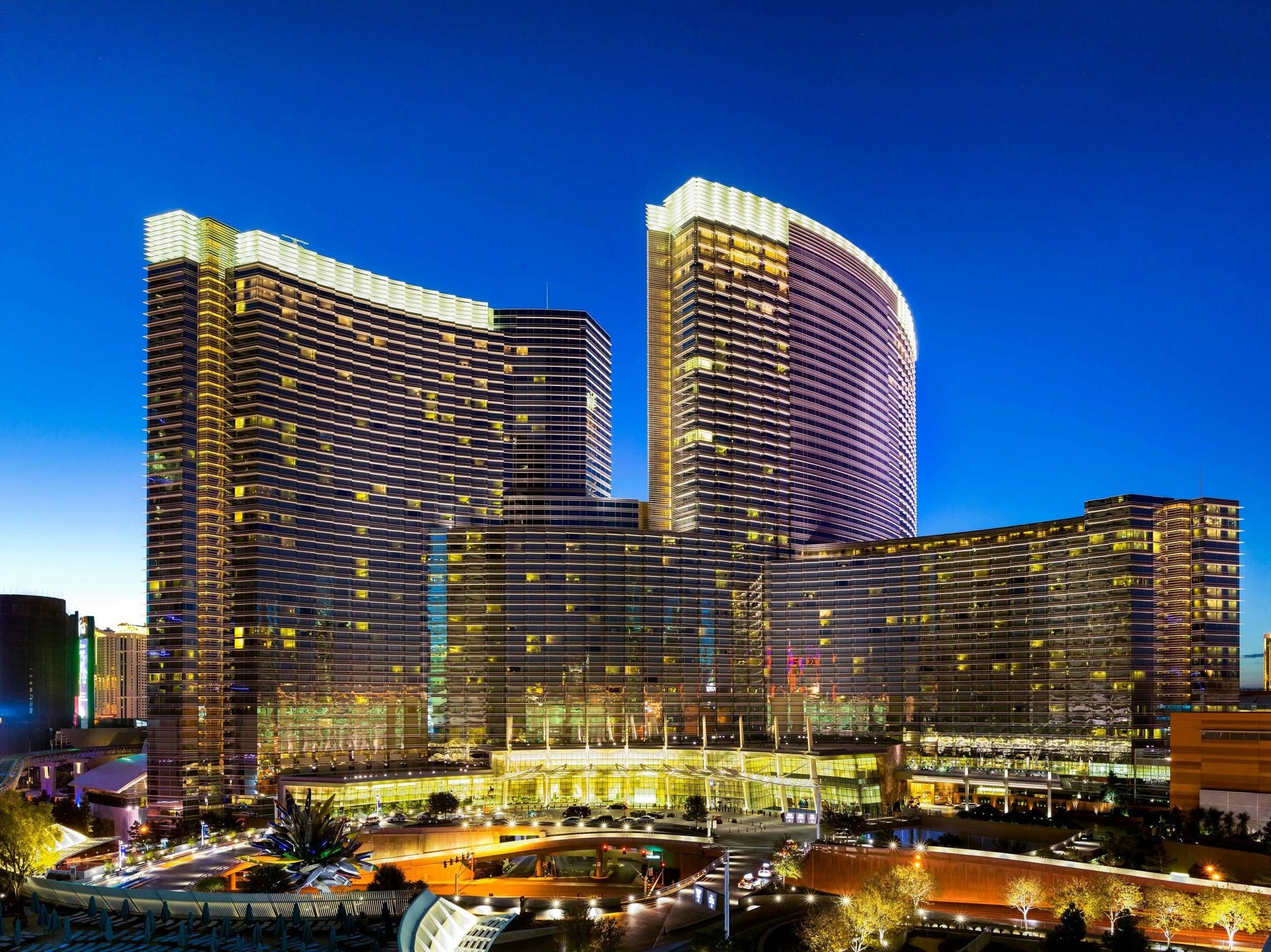 Vdara suite near Bellagio in Las Vegas